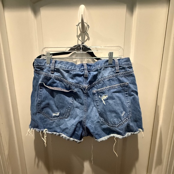 Universal Thread Light Blue High Rise Jean Shorts - Picture 3 of 3